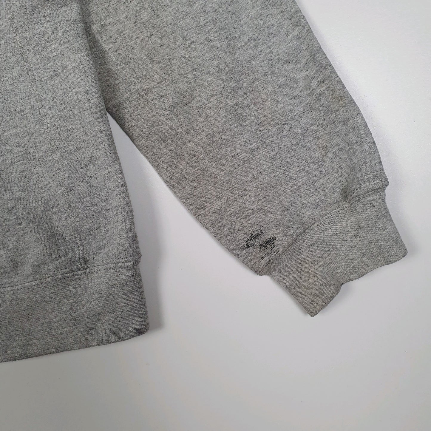 Womens Grey Champion Hoodie Full Zip Jumper
