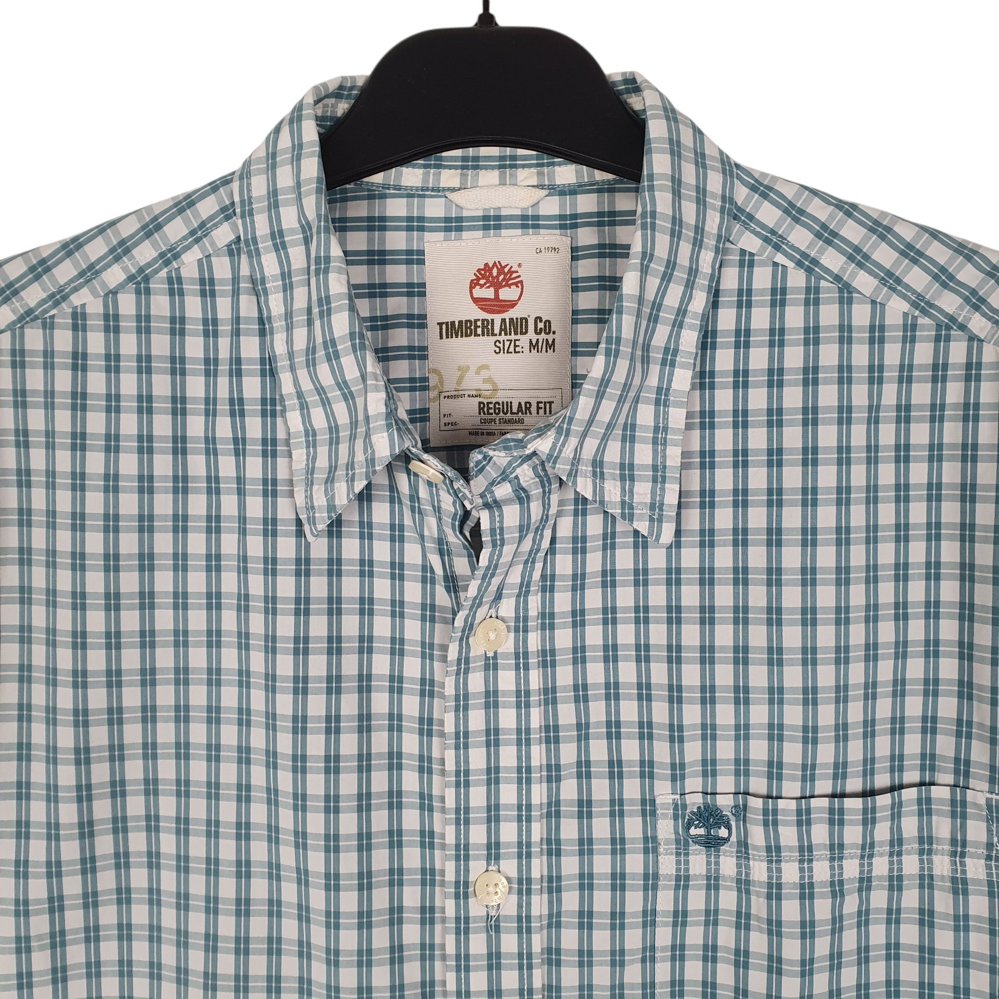 Mens Blue Timberland   Shirt