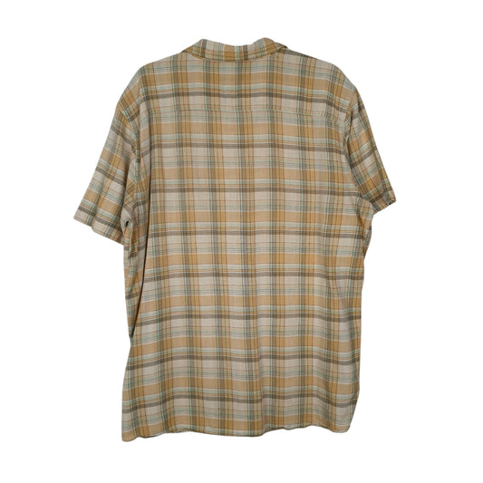 Mens Yellow Patagonia Steersman  Shirt
