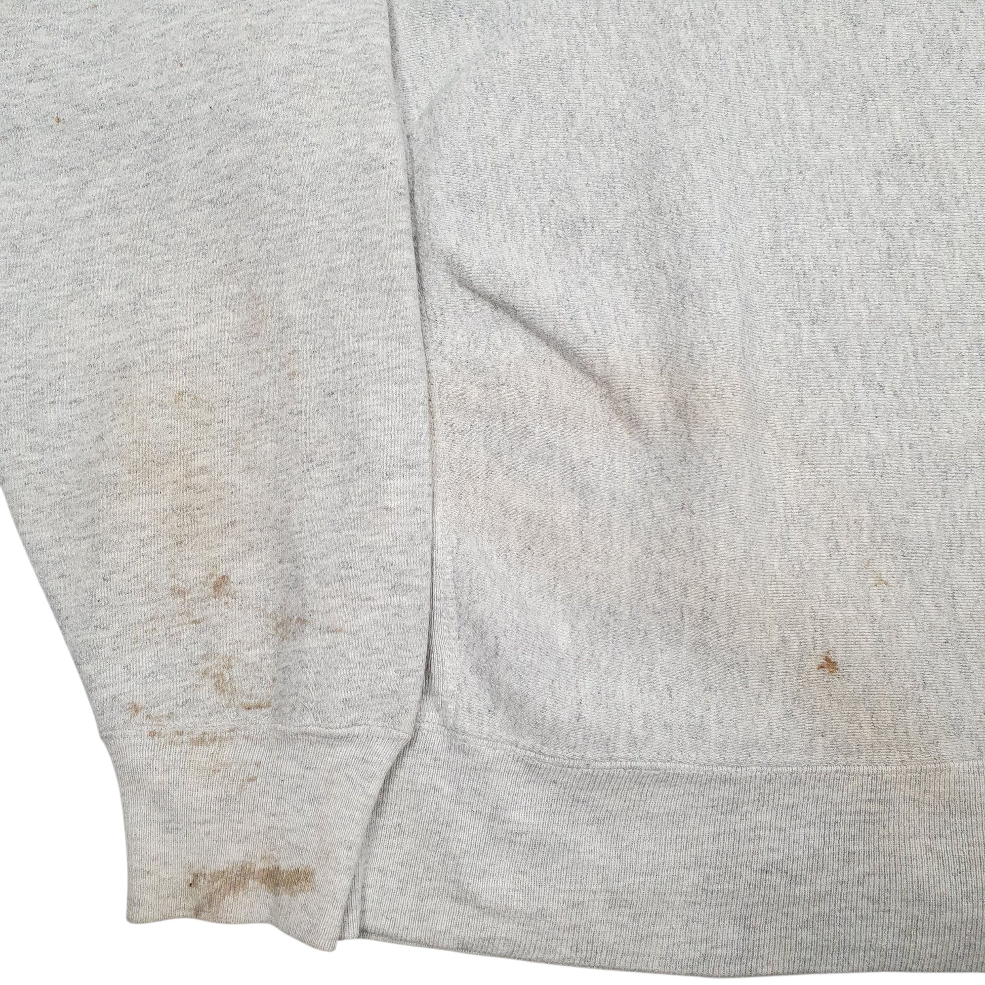 Mens Grey Lee Vintage 90s Made In USA Crewneck Jumper