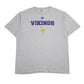 Mens Grey NFL Minnesota Vikings Short Sleeve T Shirt