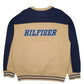 Mens Yellow Tommy Hilfiger Vintage 2000s Crewneck Jumper