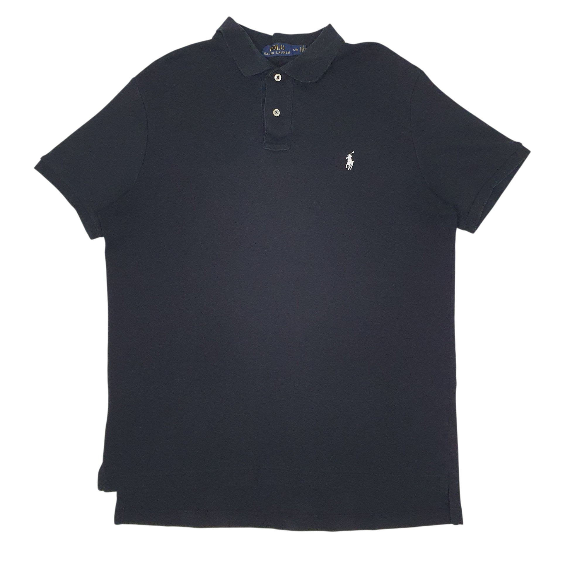 Mens Black Polo Ralph Lauren  Short Sleeve Polo Shirt