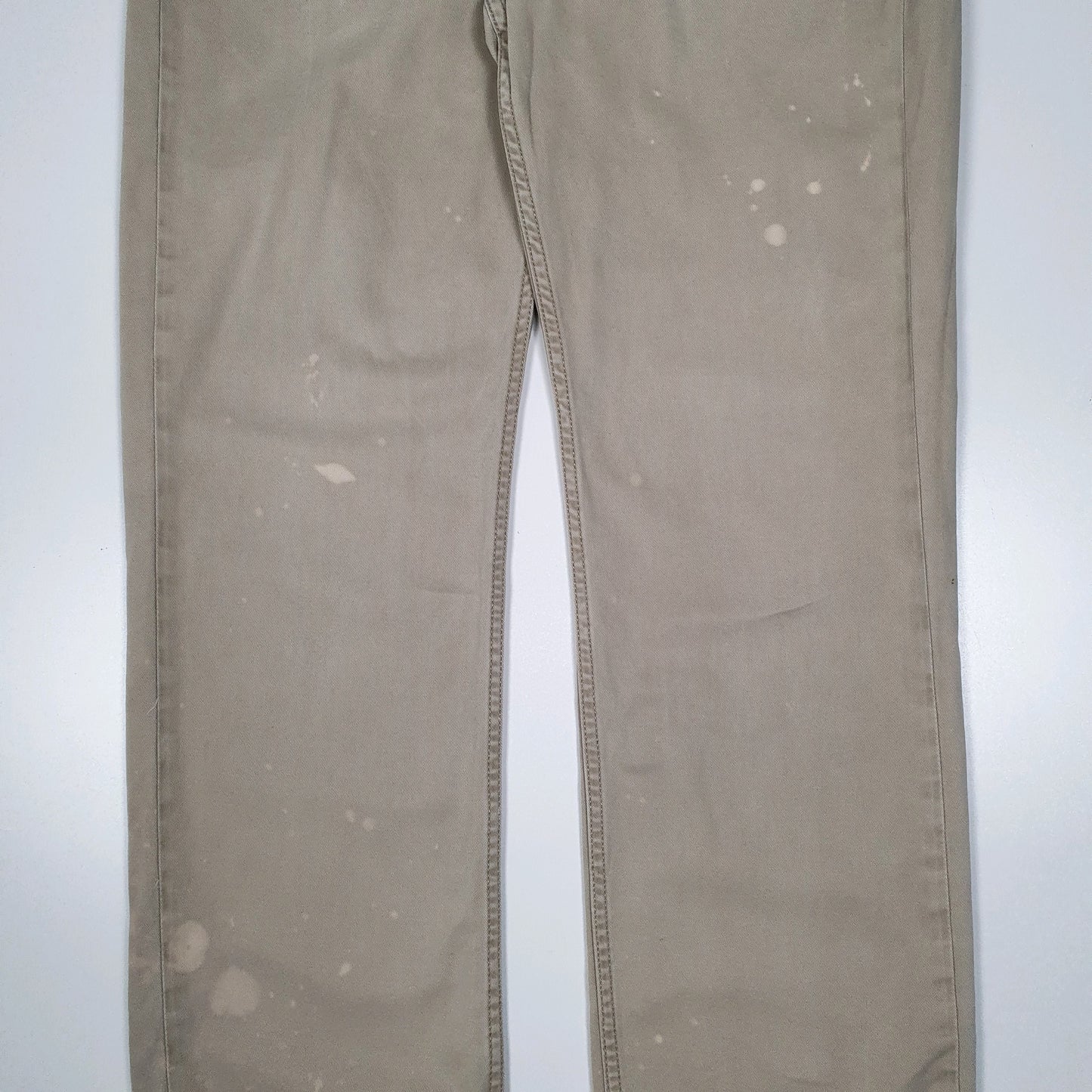 Mens Beige Levis 514  Trousers