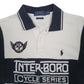 Mens White Polo Ralph Lauren New York Interboro Cycle Series  Polo Shirt