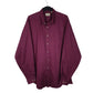 Mens Burgundy L.L.Bean  Long Sleeve Shirt