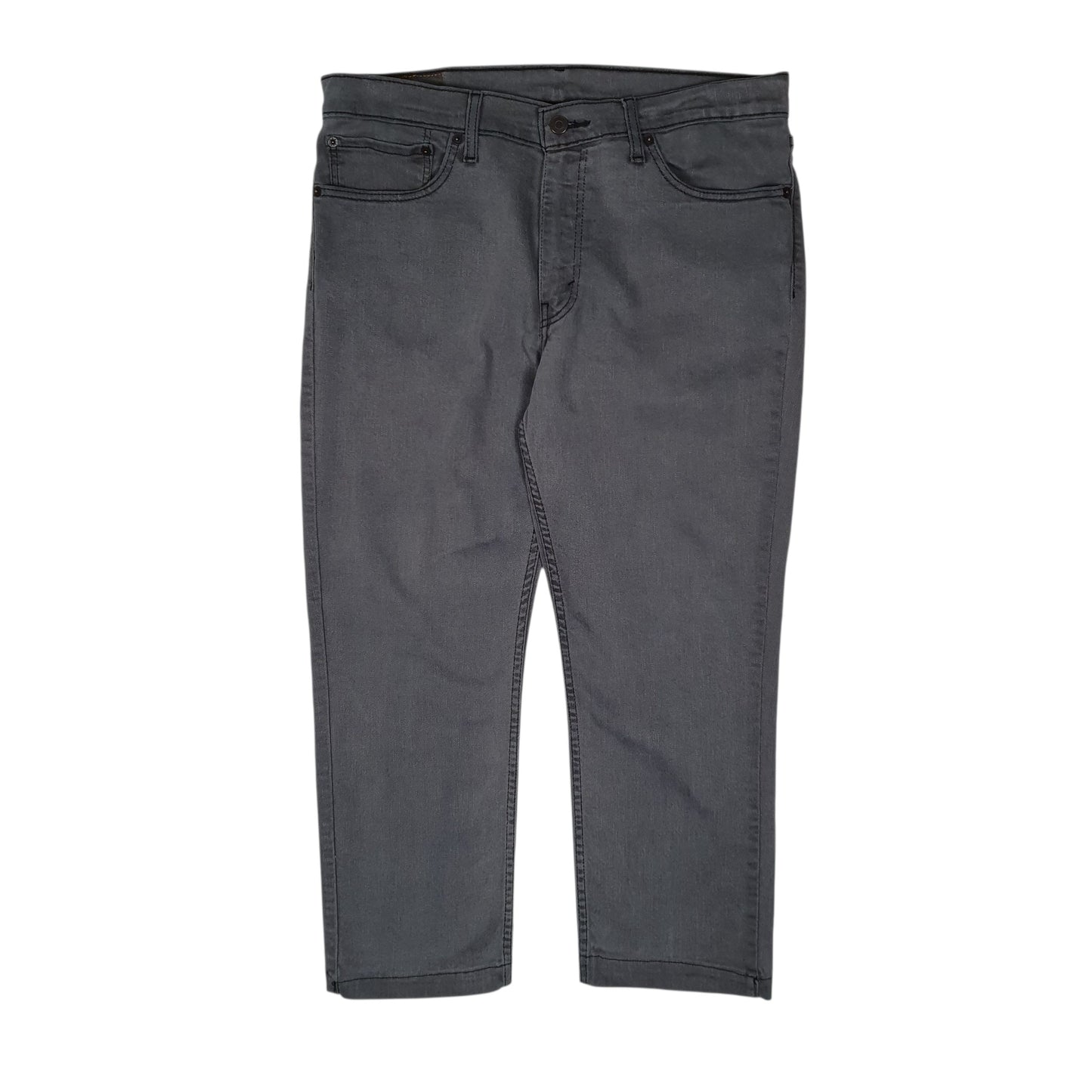 Mens Grey Levis Missing inner tags, tagged L30 but measures L25. 511 JeansW36 L25