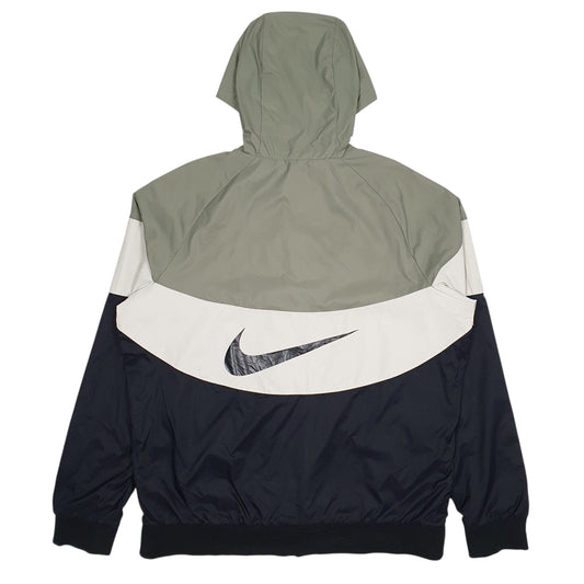 Mens Black Nike  Quarter Zip Coat