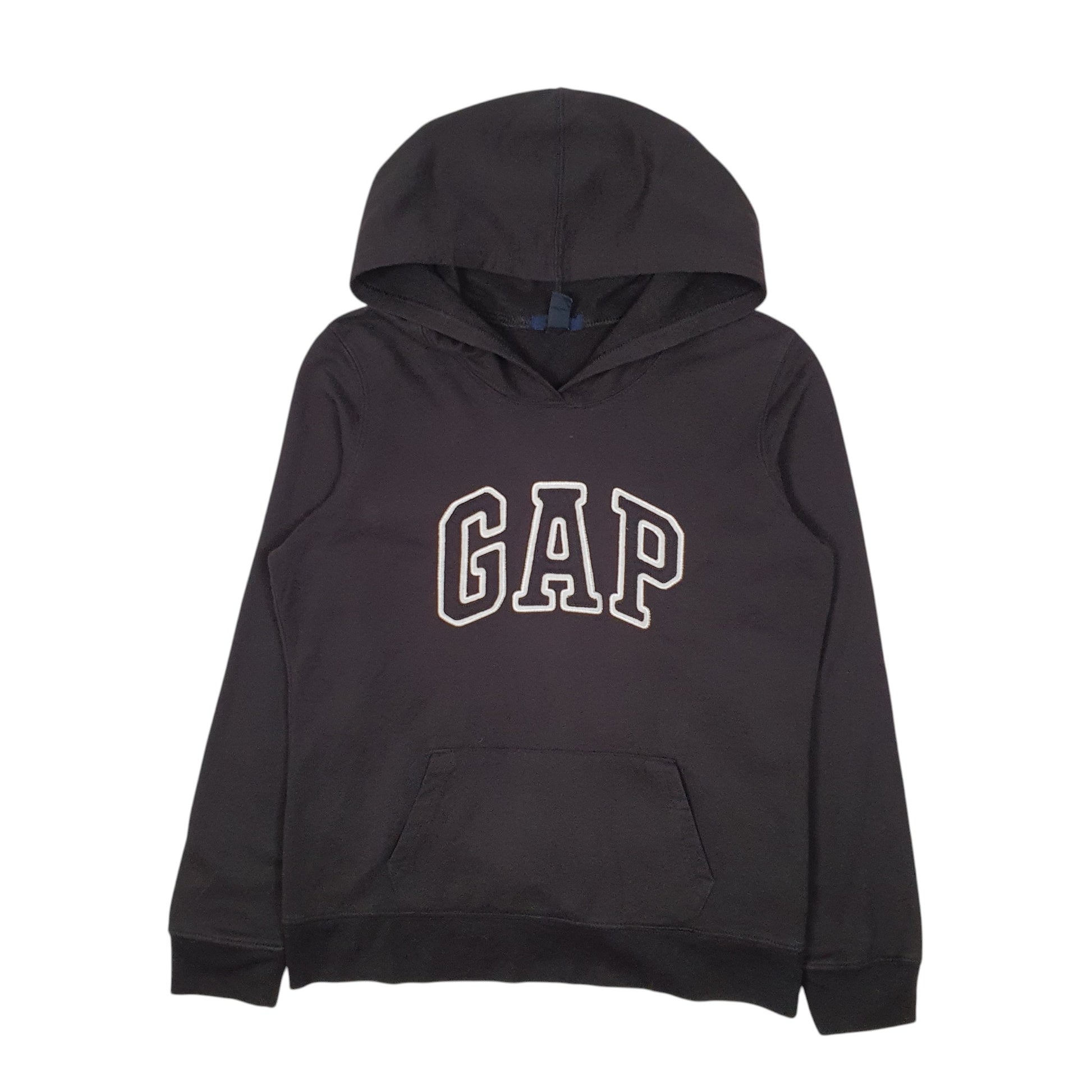 Womens Black GAP Lightweight Hoodie Jumper