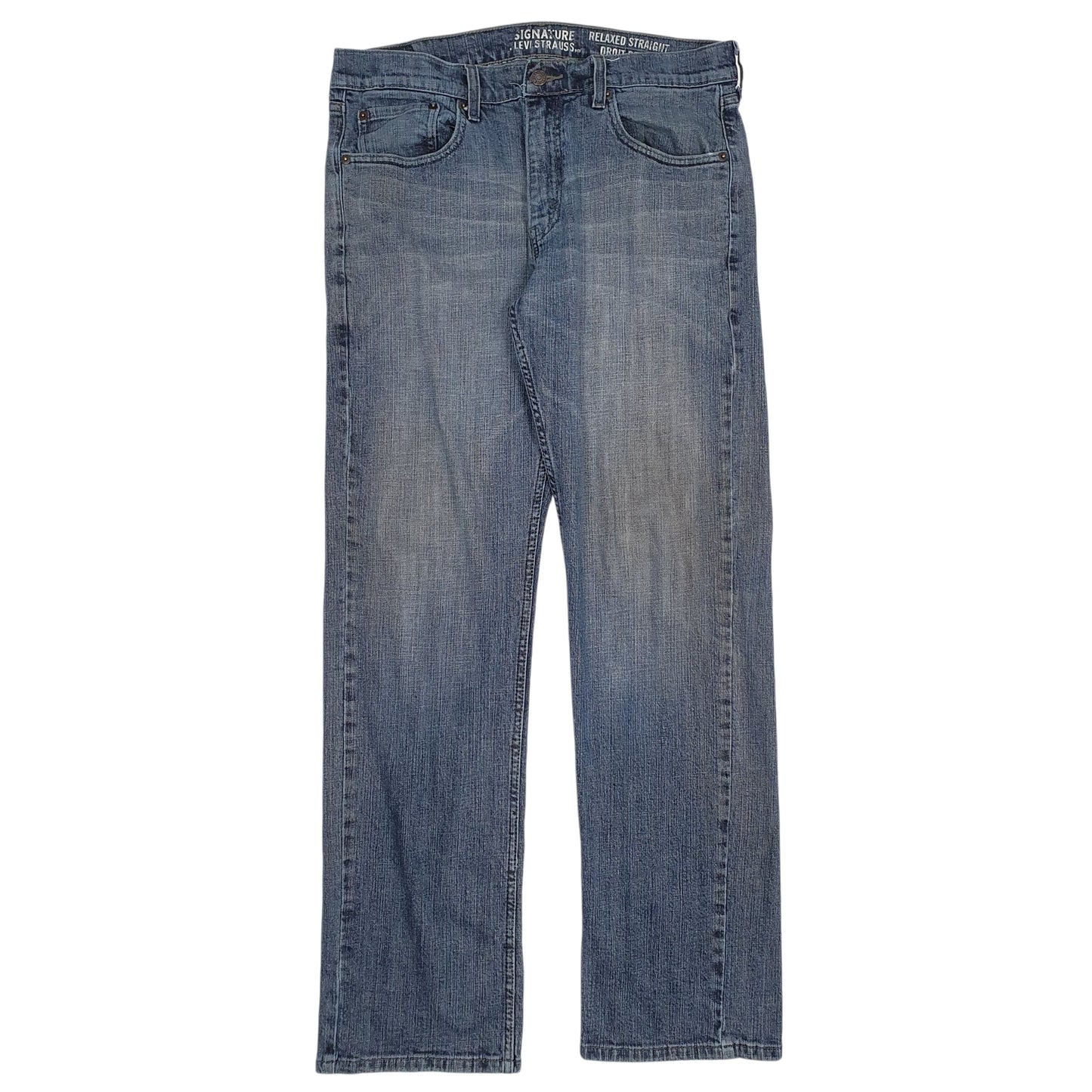 Mens Blue Levis  Signature JeansW33 L32