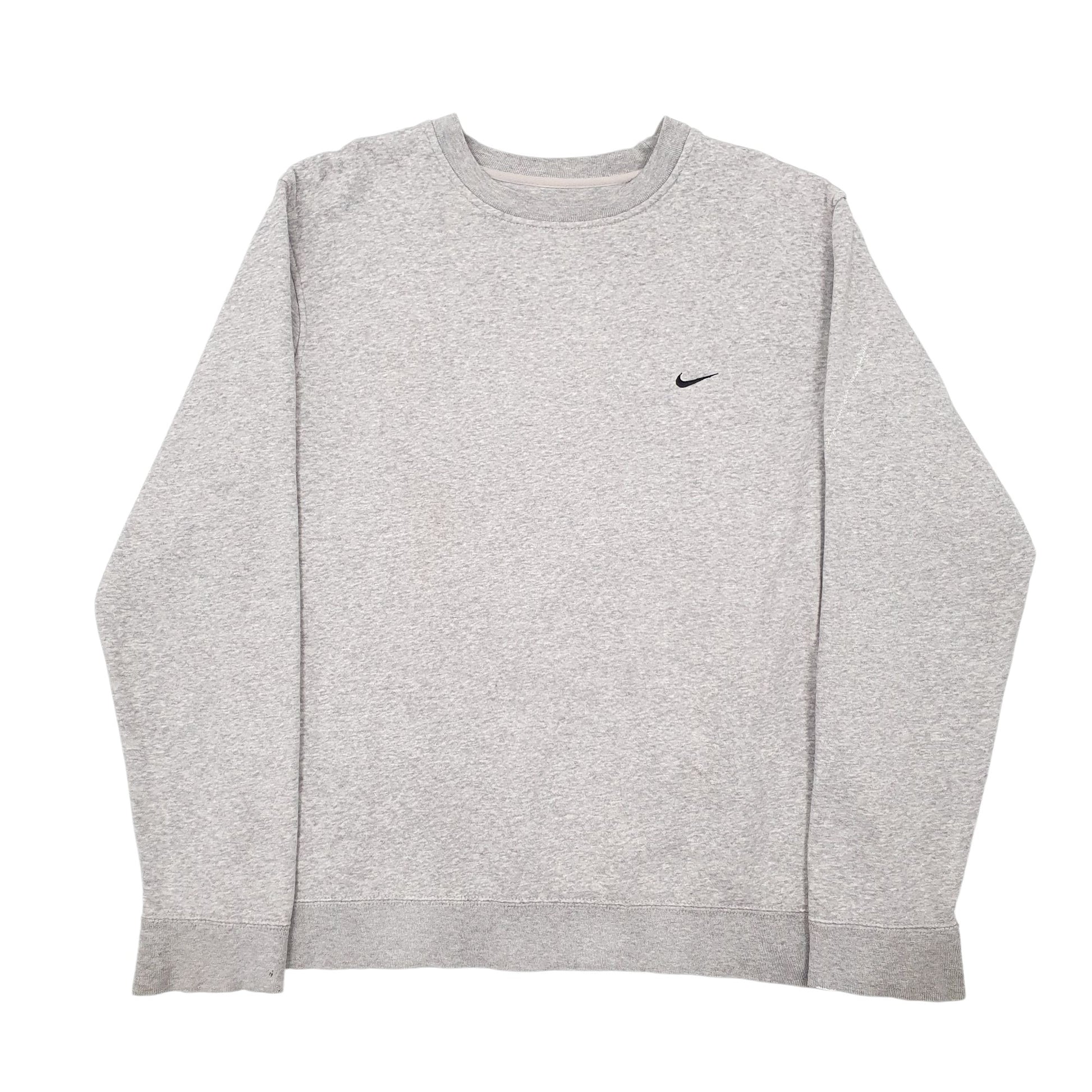 Mens Grey Nike Vintage 00s Crewneck Jumper