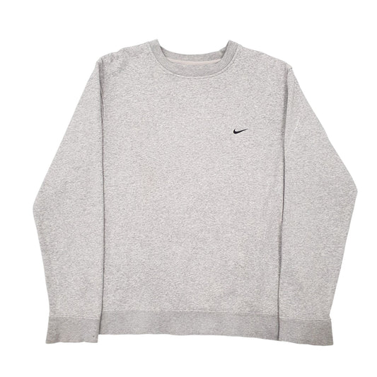 Mens Grey Nike Vintage 00s Crewneck Jumper