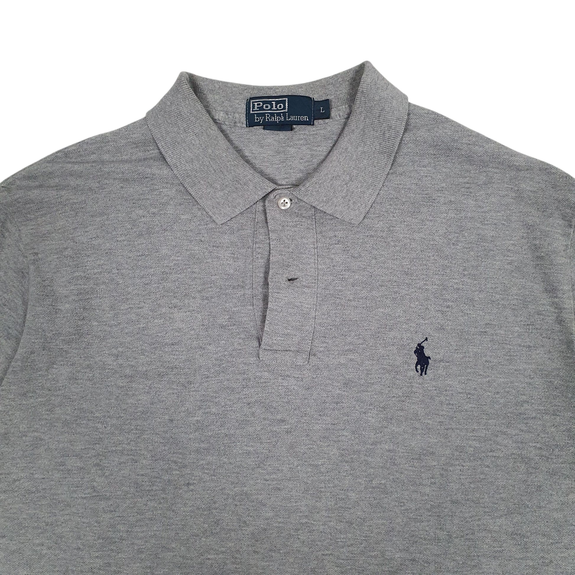 Mens Grey Polo Ralph Lauren   Polo Shirt