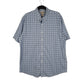 Mens Blue L.L.Bean  Short Sleeve Shirt
