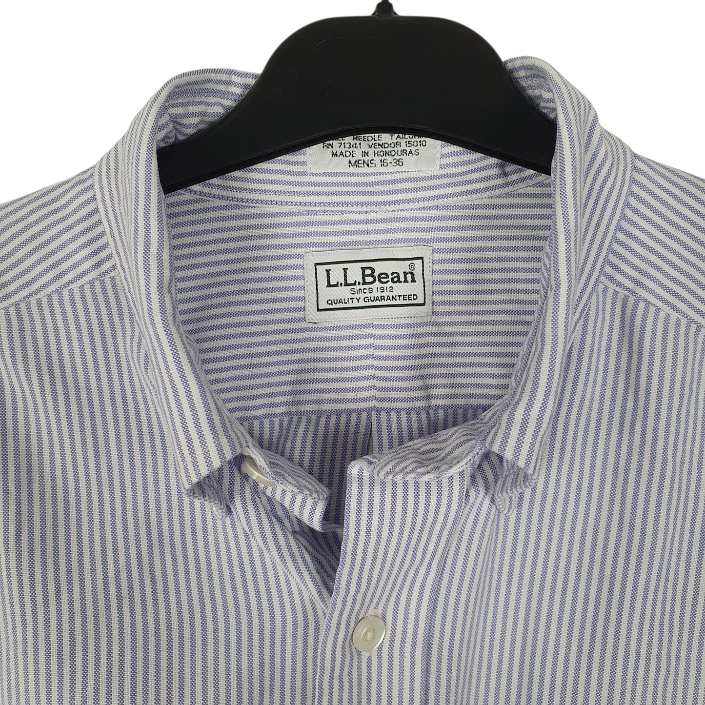 Mens Blue L.L.Bean   Shirt