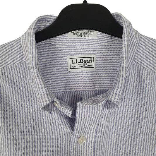 Mens Blue L.L.Bean   Shirt
