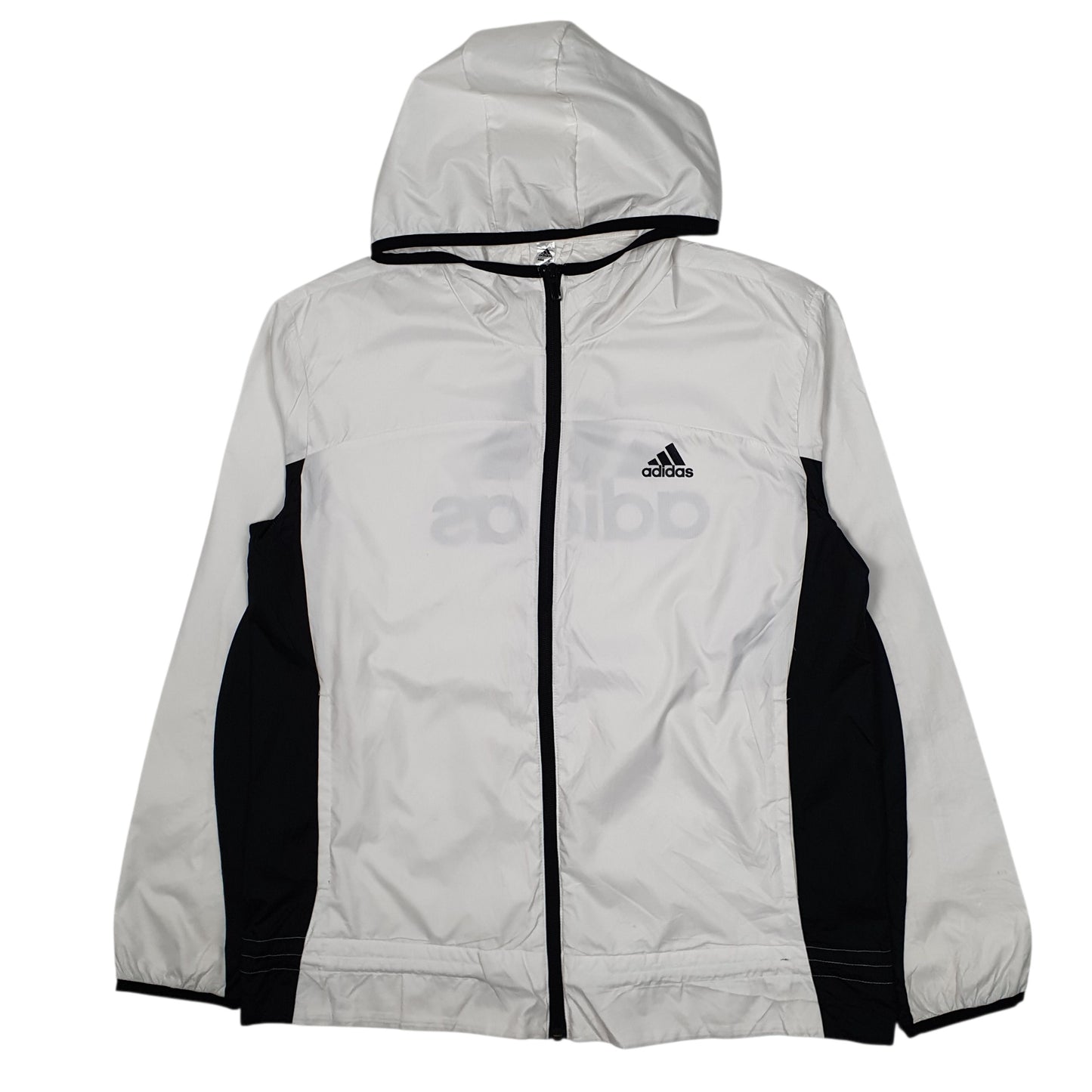 Womens White Adidas   Coat
