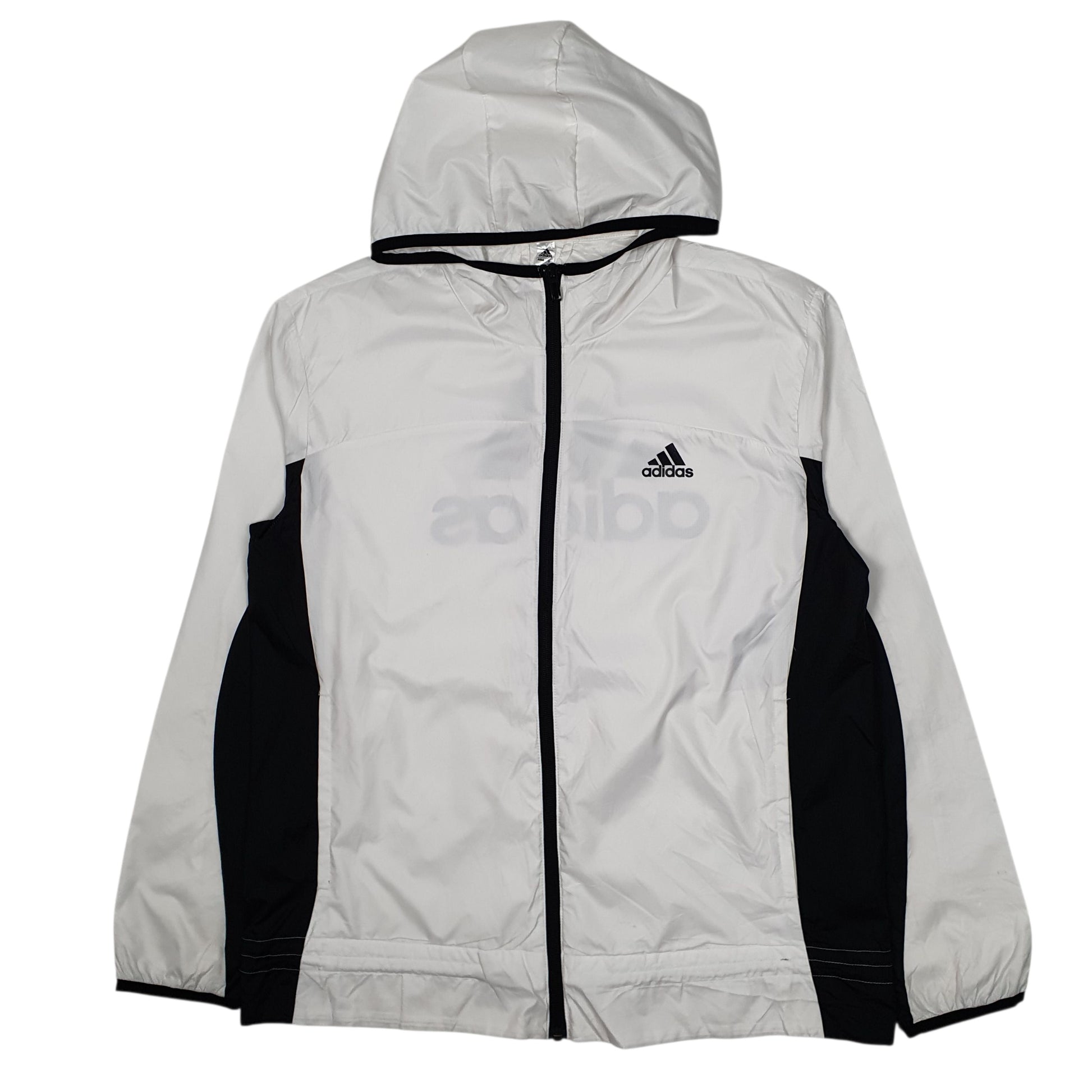 Womens White Adidas   Coat