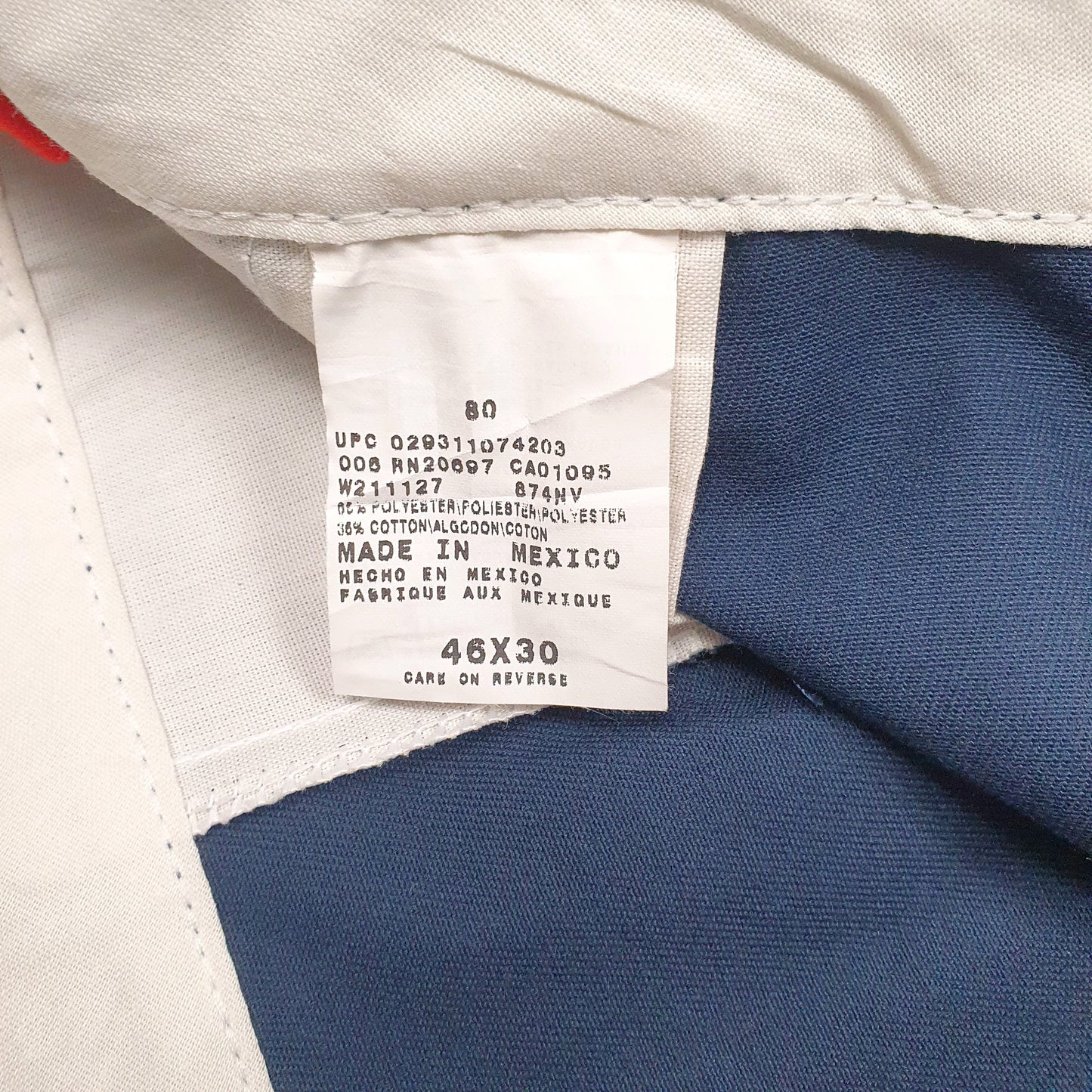 Mens Navy Dickies Workwear  Trousers