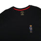 Mens Black Polo Ralph Lauren Polo Bear Hoodie T Shirt