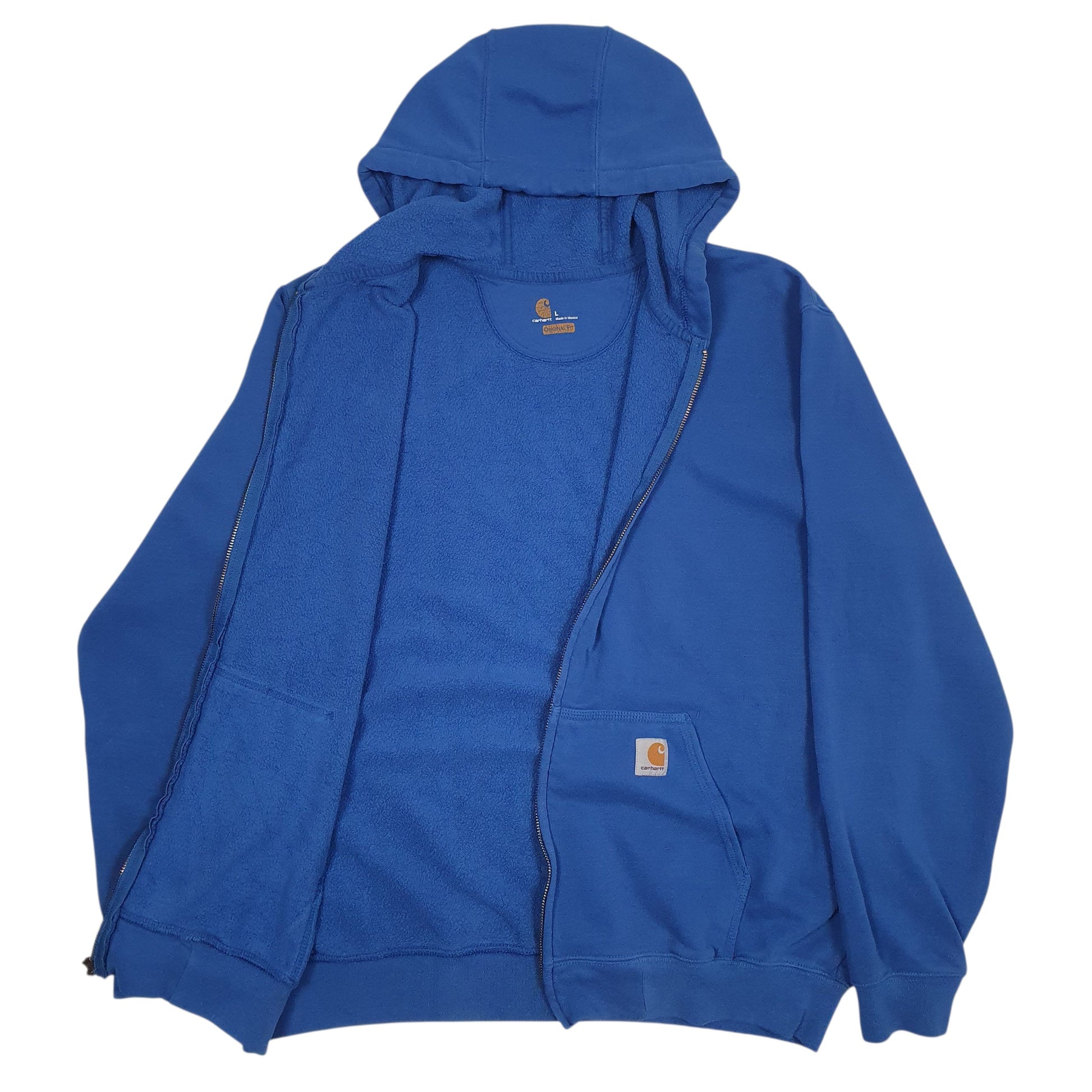 Mens Blue Carhartt  Full Zip Jumper