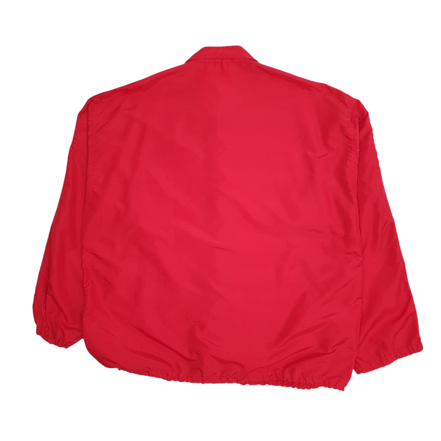 Mens Red Russell Southern Co Vintage 60s 70s Track Varsity  Coat