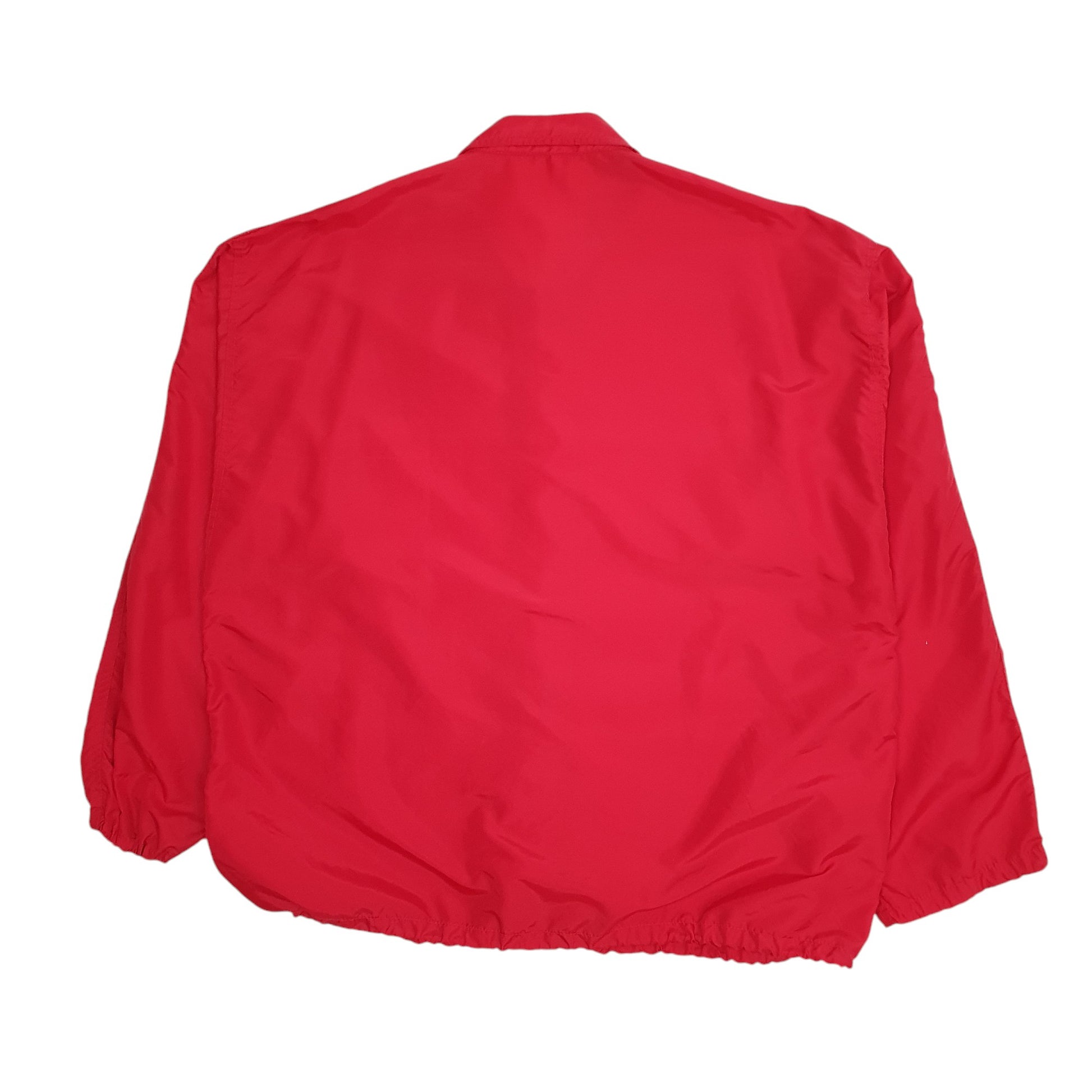 Mens Red Russell Southern Co Vintage 60s 70s Track Varsity  Coat