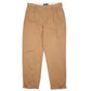 Mens Tan Polo Ralph Lauren Hammond Pant Pleated 90s Chino Trousers
