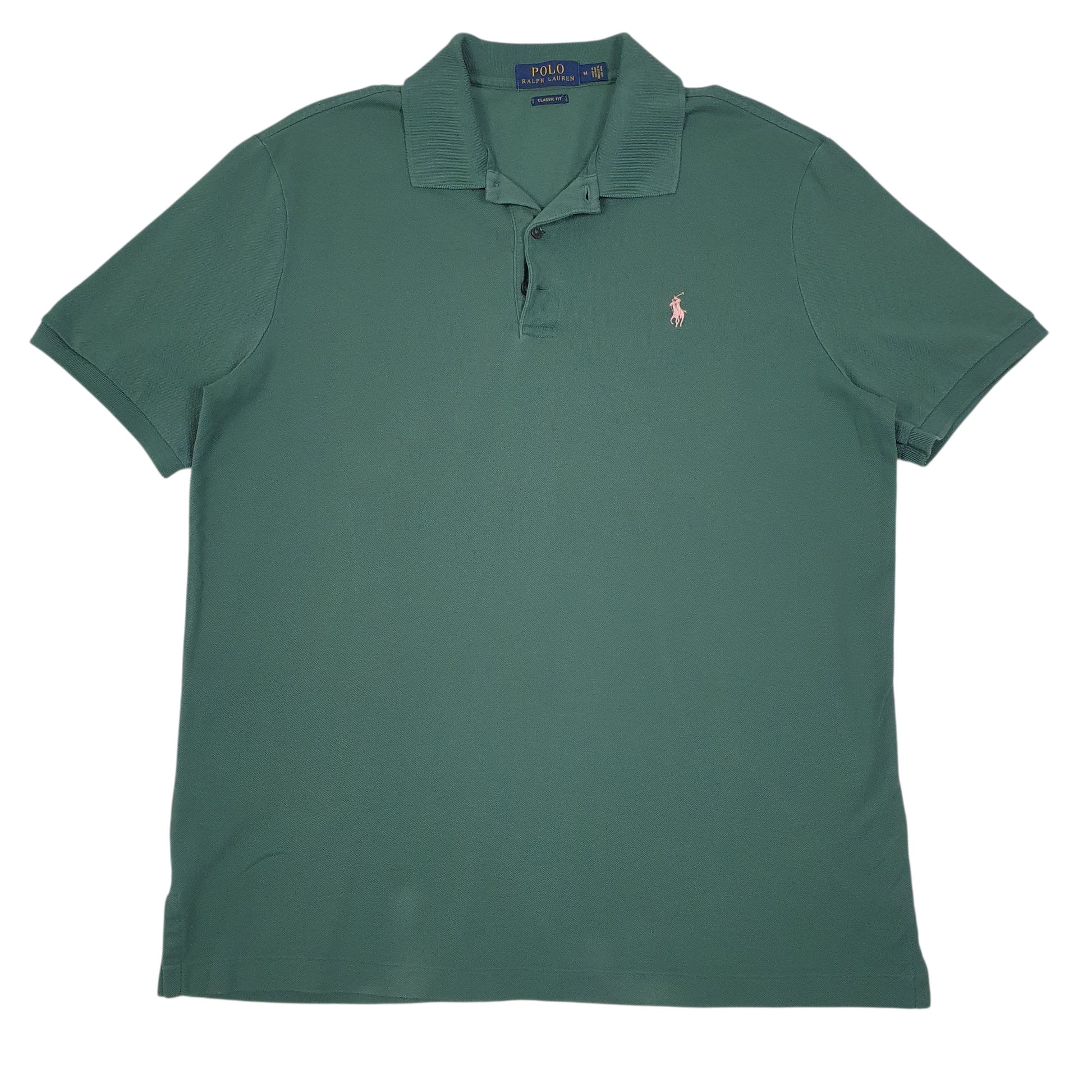 Mens Green Polo Ralph Lauren  Short Sleeve Polo Shirt