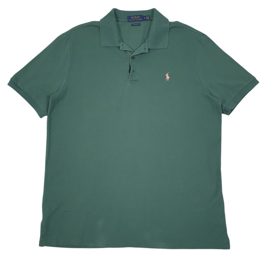 Mens Green Polo Ralph Lauren  Short Sleeve Polo Shirt