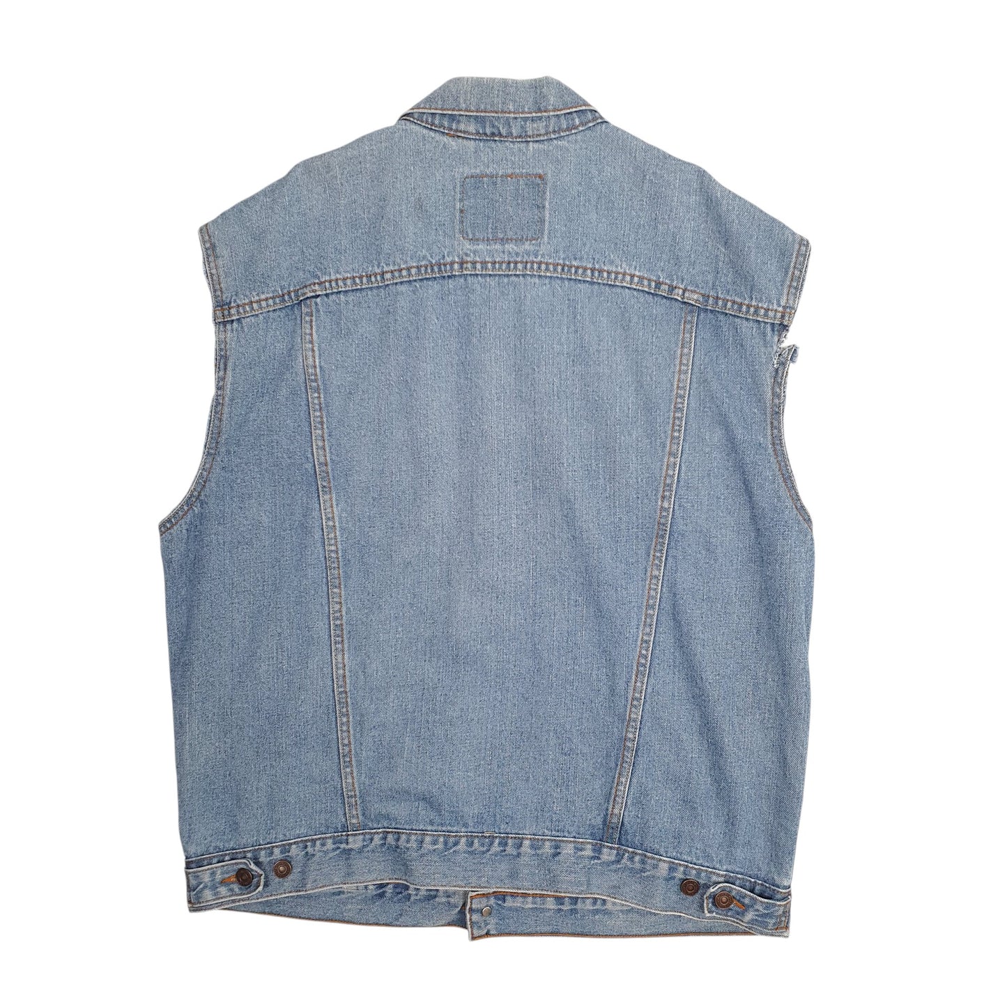 Mens Blue Levis 70507 Gilet Vest Hoodie Coat