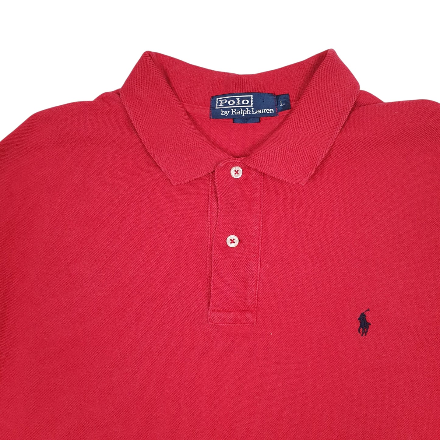 Mens Red Polo Ralph Lauren   Polo Shirt