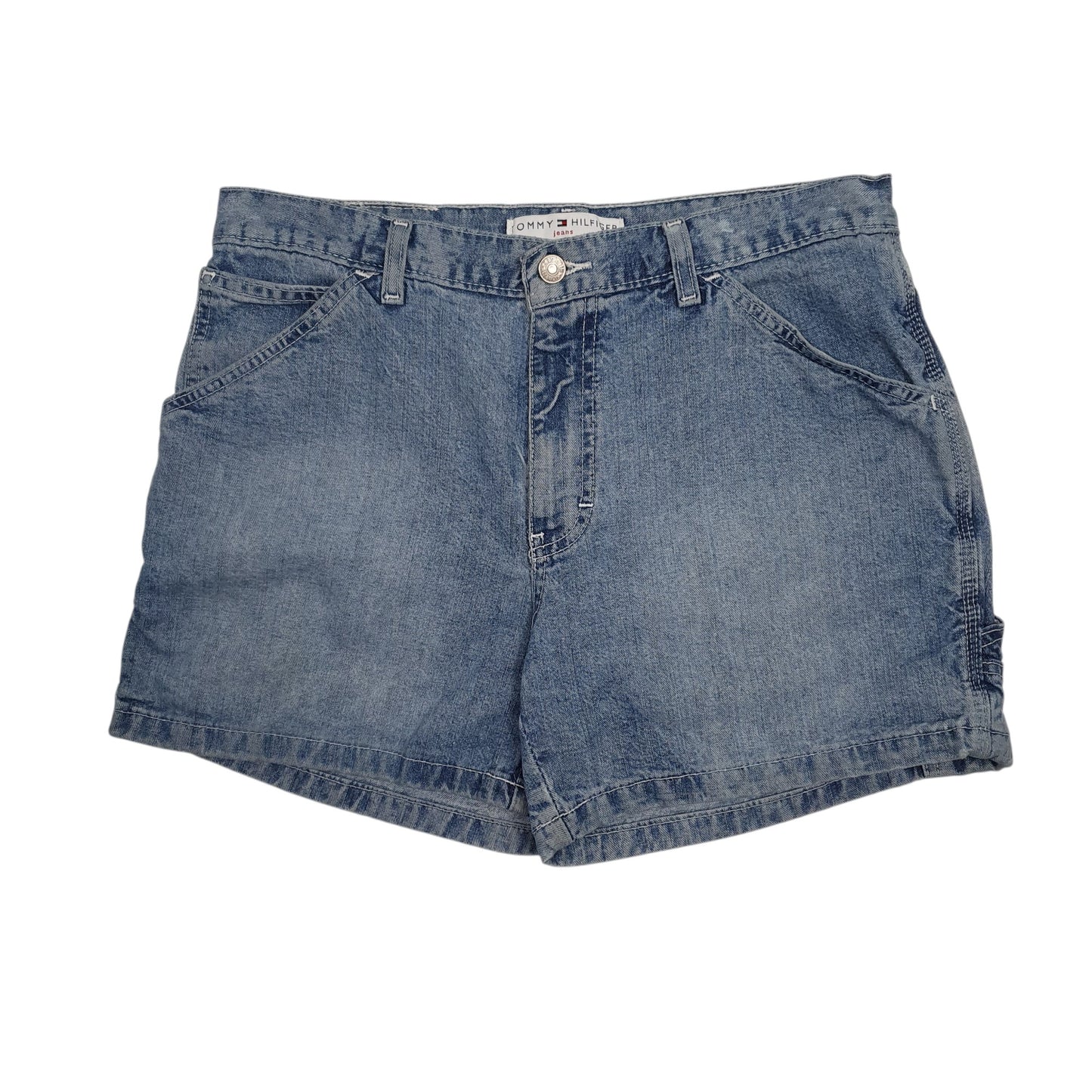 Womens Blue Tommy Hilfiger Vintage 00s Denim Shorts