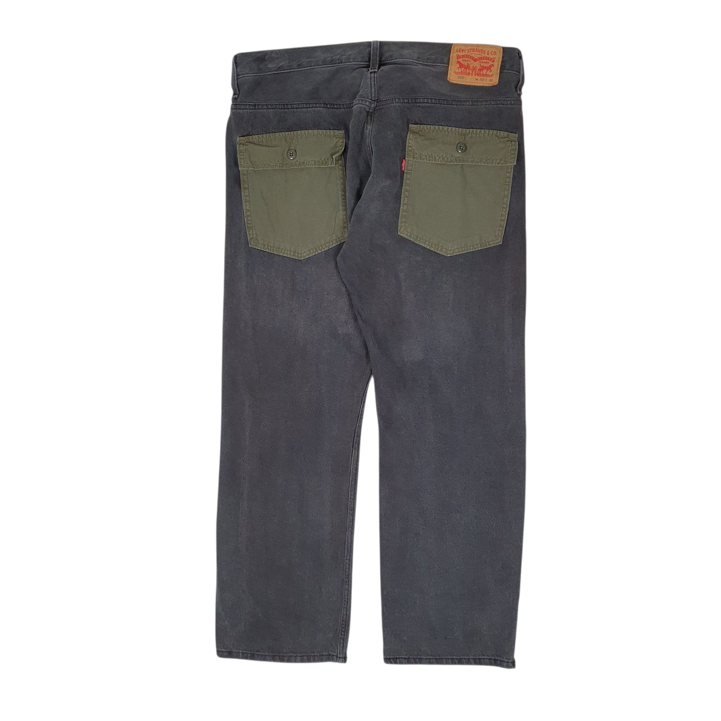Mens Grey Levis   Jeans