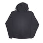Mens Black Champion Hoodie Full Zip Jumper