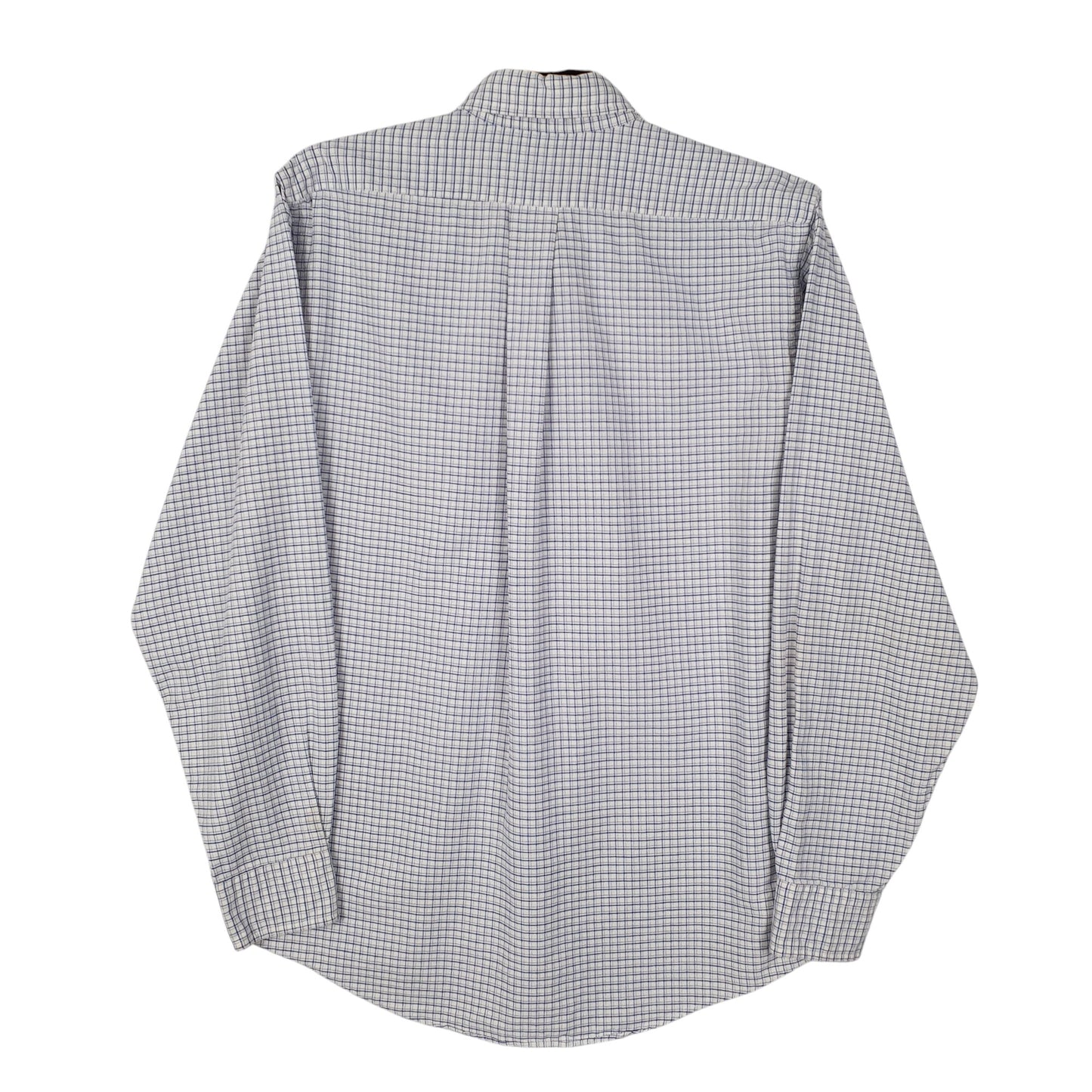 Mens Blue L.L.Bean Vintage 90s Made In USA  Shirt