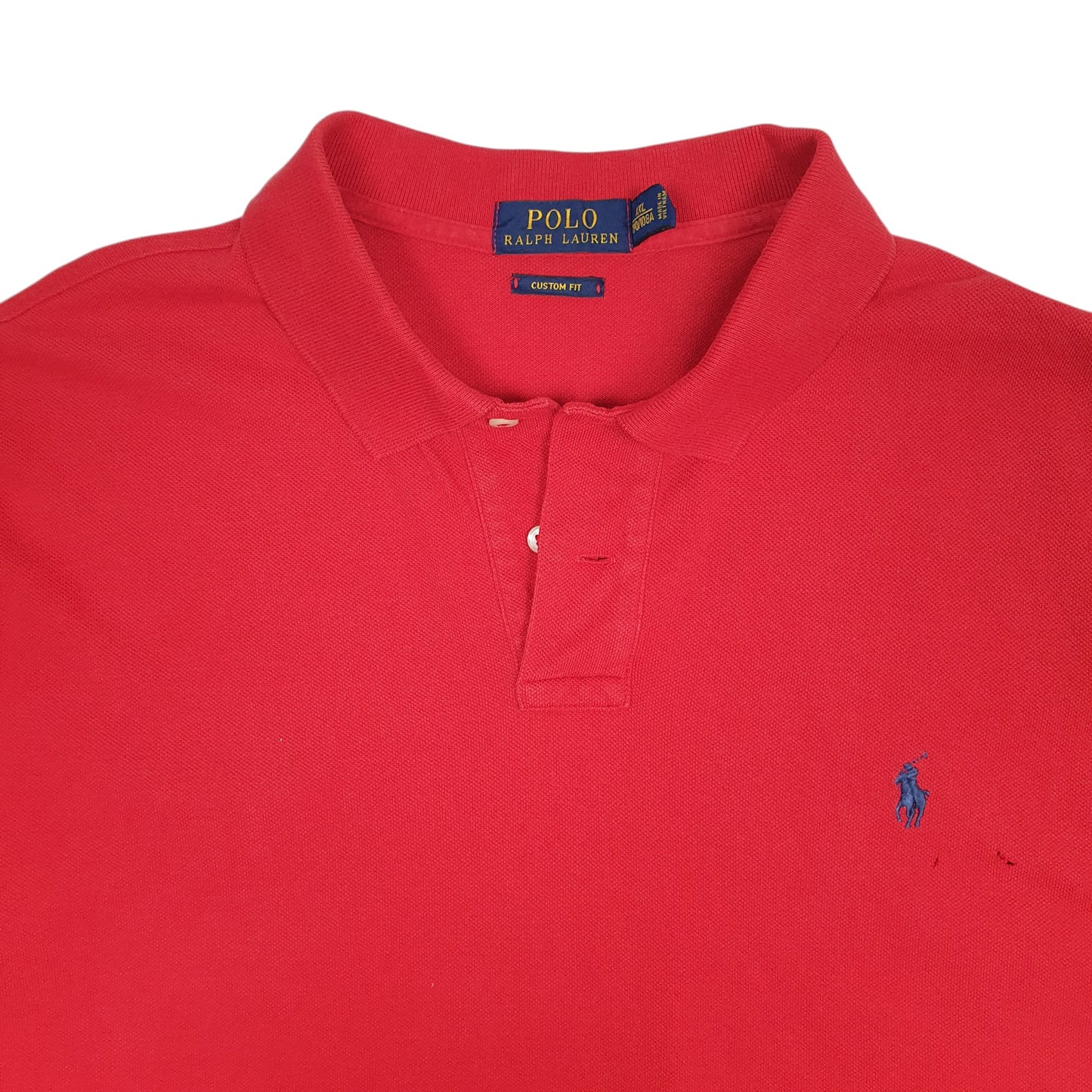 Mens Red Polo Ralph Lauren   Polo Shirt