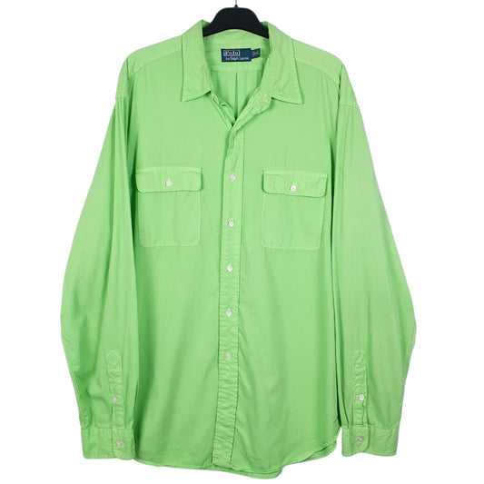 Mens Green Ralph Lauren  Long Sleeve Shirt