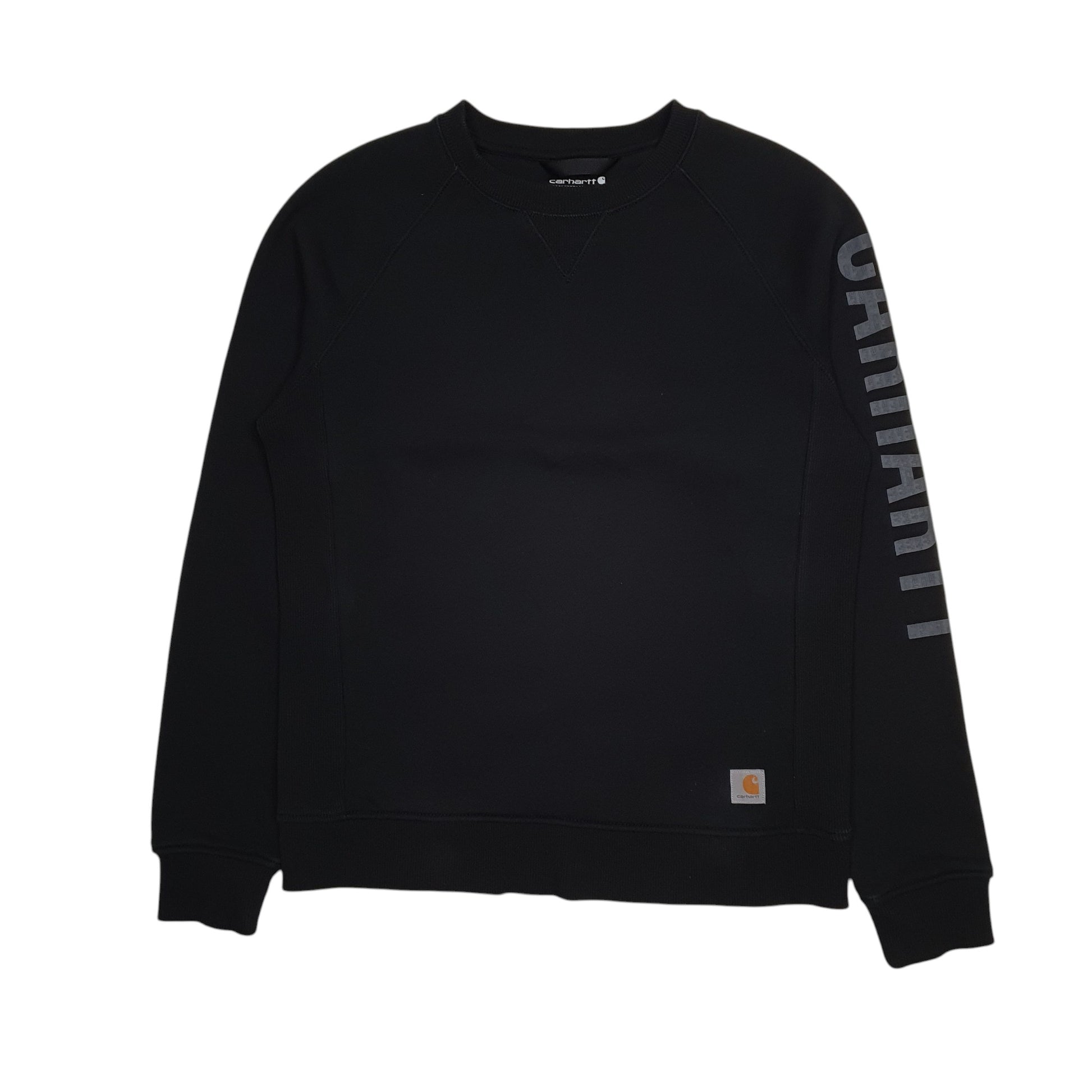 Womens Black Carhartt  Crewneck Jumper