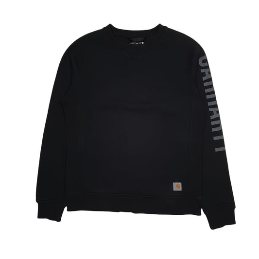 Womens Black Carhartt  Crewneck Jumper