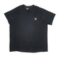 Mens Black Carhartt  Short Sleeve T Shirt