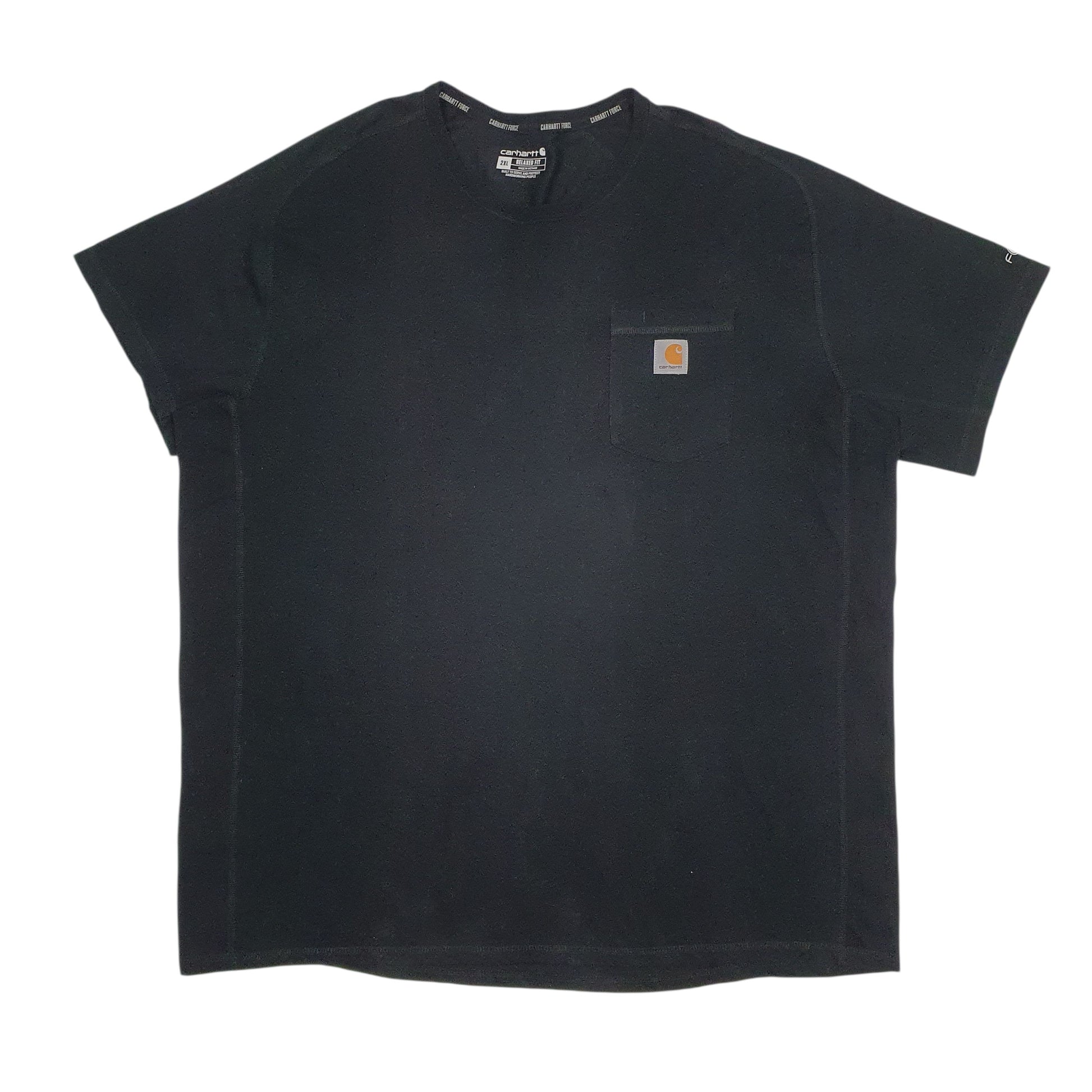 Mens Black Carhartt  Short Sleeve T Shirt