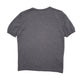 Womens Grey Burberry Heavyweight V Neck T Shirt