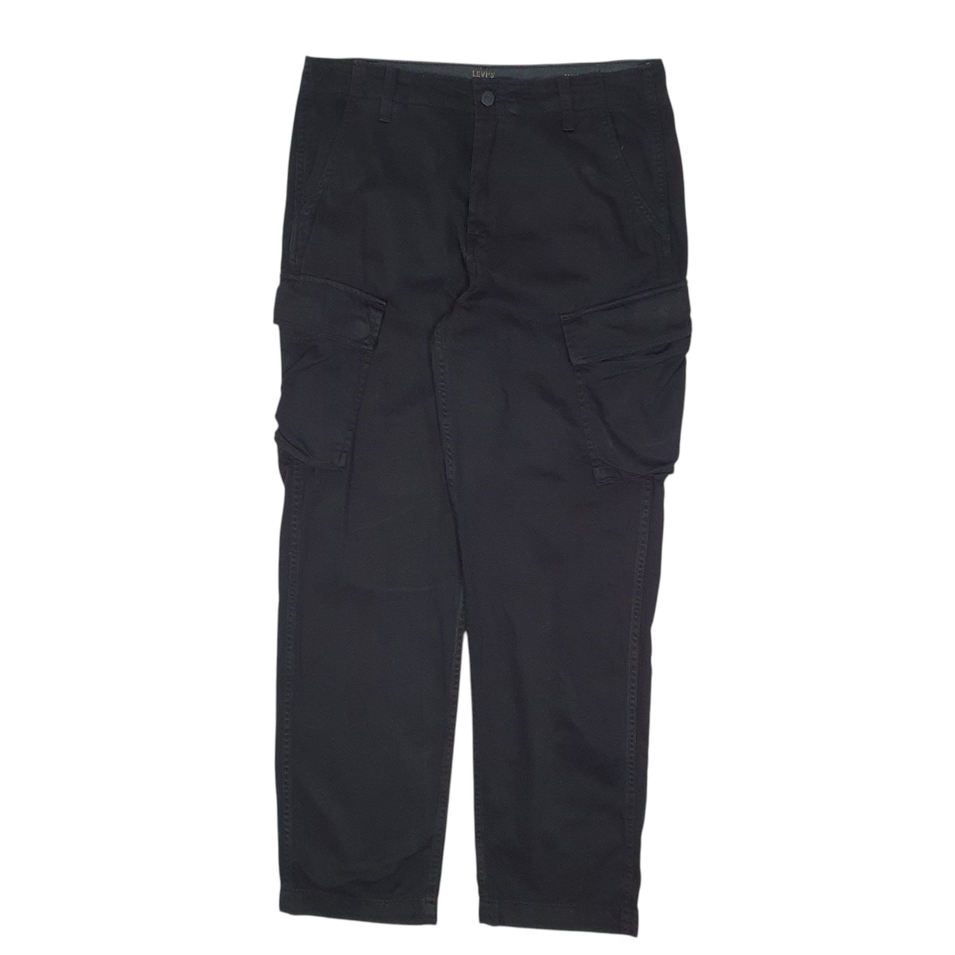 Mens Black Levis  Cargo Trousers