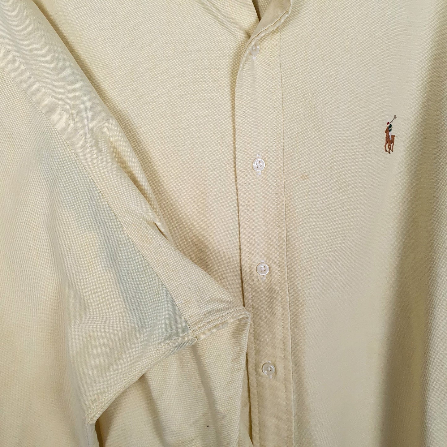 Mens Yellow Ralph Lauren   Shirt