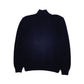 Mens Navy Polo Ralph Lauren Knit Quarter Zip Jumper