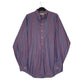 Mens Burgundy L.L.Bean Vintage 1990s Long Sleeve Shirt
