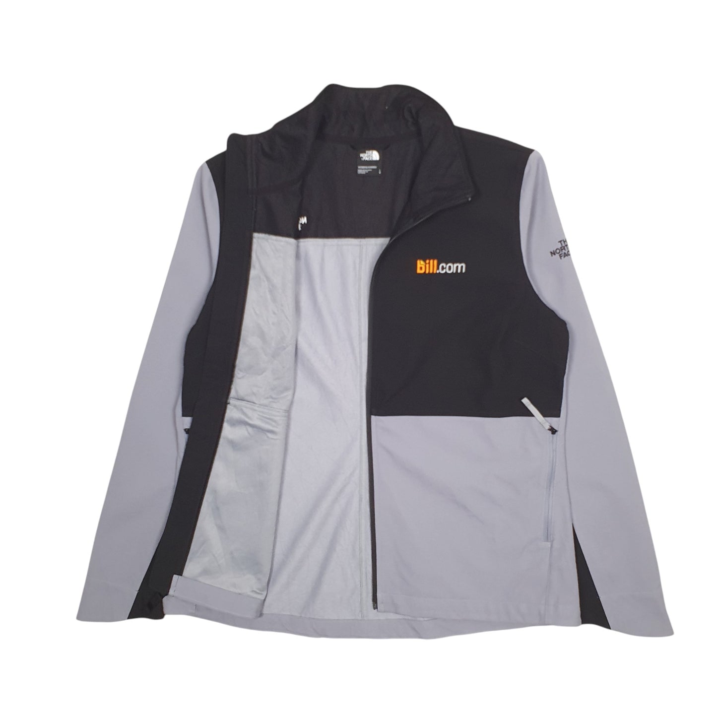 Womens Grey The North Face Wimdbreaker Hoodie Coat