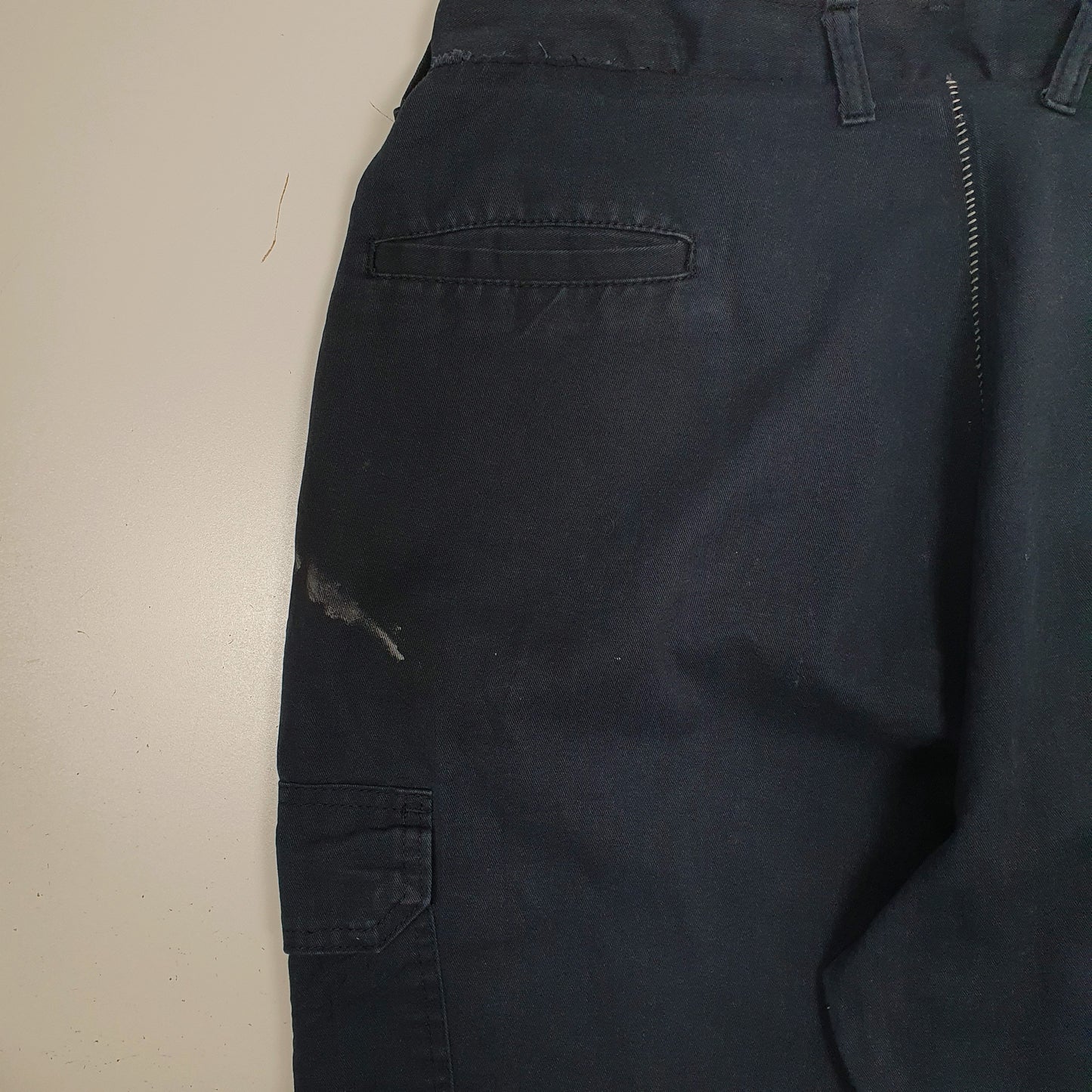 Mens Navy Dickies   Trousers
