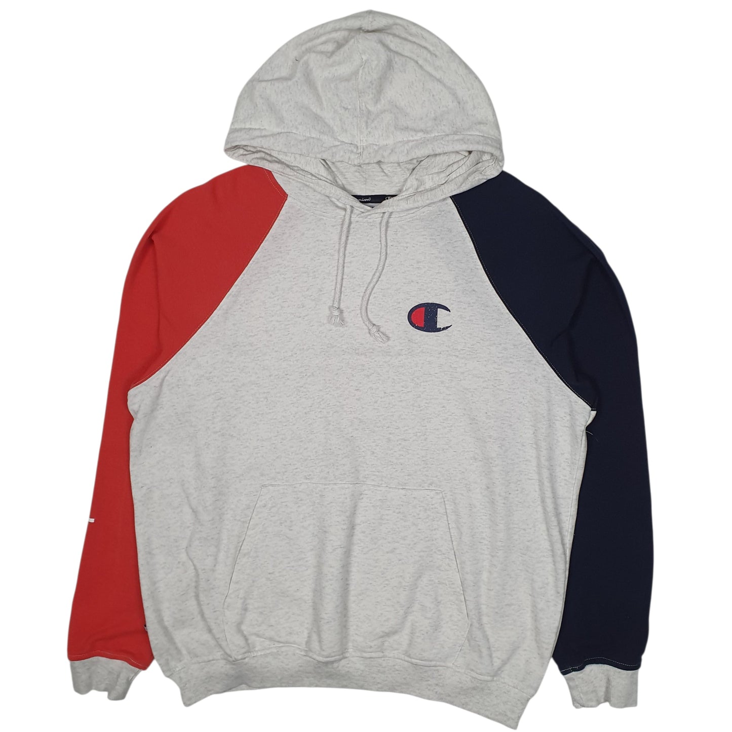 Mens Grey Champion Lightweight Baggy Hoodie Jumper